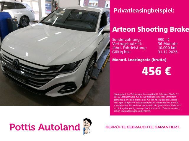 Volkswagen Arteon Shooting Brake 2.0 TDI DSG R-LINE AHK NAV Leasing