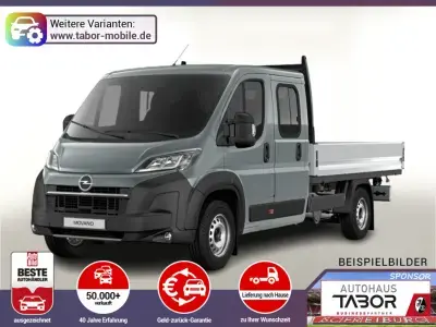 Opel Movano Pritsche DoKa 35+ AT8 L4 NSW AppleC Kam Leasing
