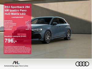 Audi RS3 Sportback 294 kW quattro Pano HuD Matrix LED