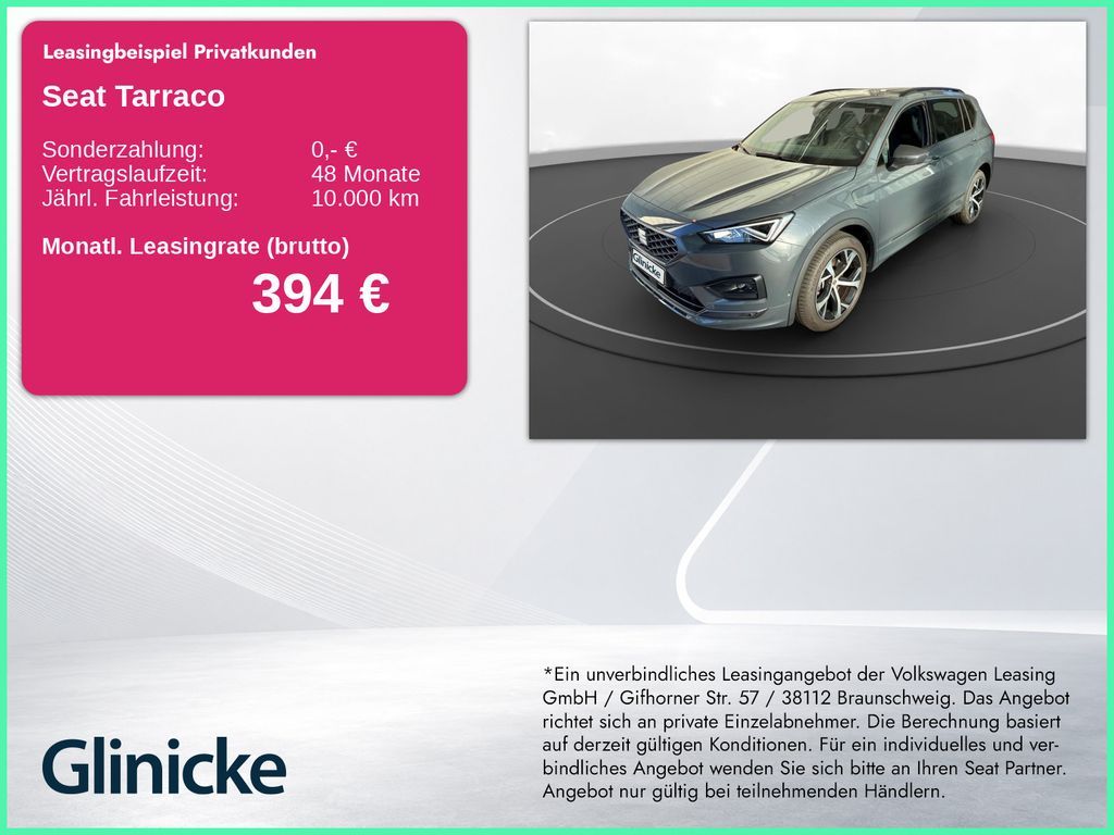 Seat Tarraco 1.4 eHybrid FR AHK LED LM 19