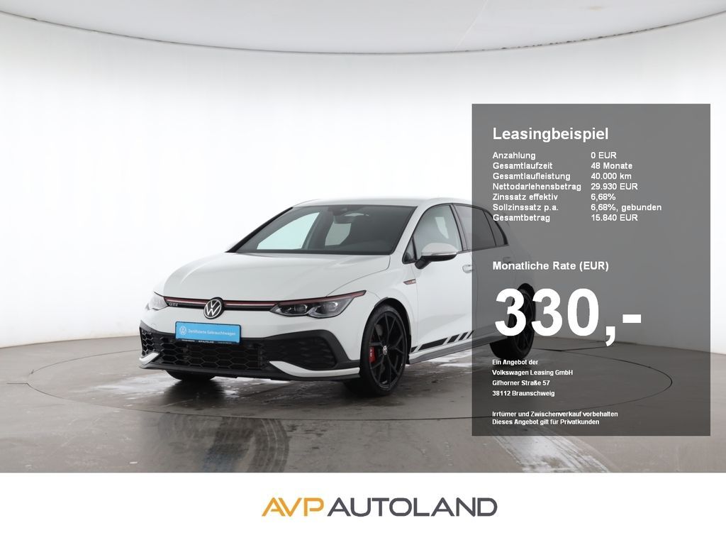 Volkswagen Golf VIII GTI 2.0 TSI DSG Clubsport | NAVI | Leasing
