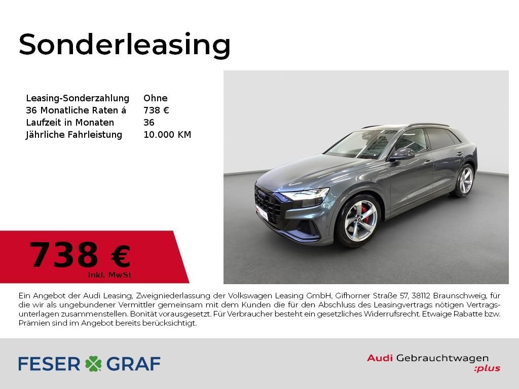 Audi SQ8 TFSI Pano B&O adv. HUD Stdhz. HD Matrix 360° Leasing