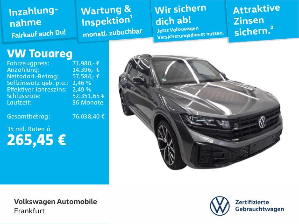 Volkswagen Touareg 3.0 V6 TDI R-Line 4Motion Navi AHK IQ.LIGHT - HD-Matrix-Scheinwerfer Standheizung Leasing