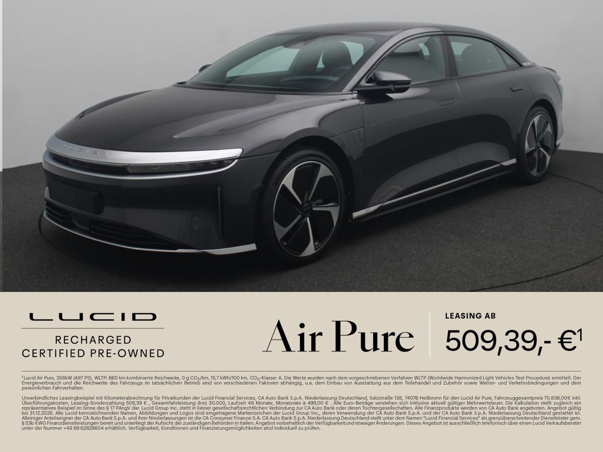Lucid Air Pure AWD Leasing