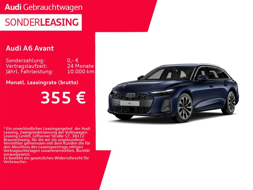 Audi A6 Avant TDI quattro 150 kW S tronic 360°*AHK Leasing