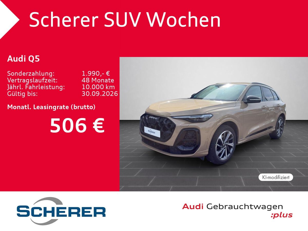 Audi Q5 SUV 2.0 TFSI LED AHK SITZHEIZUNG Leasing