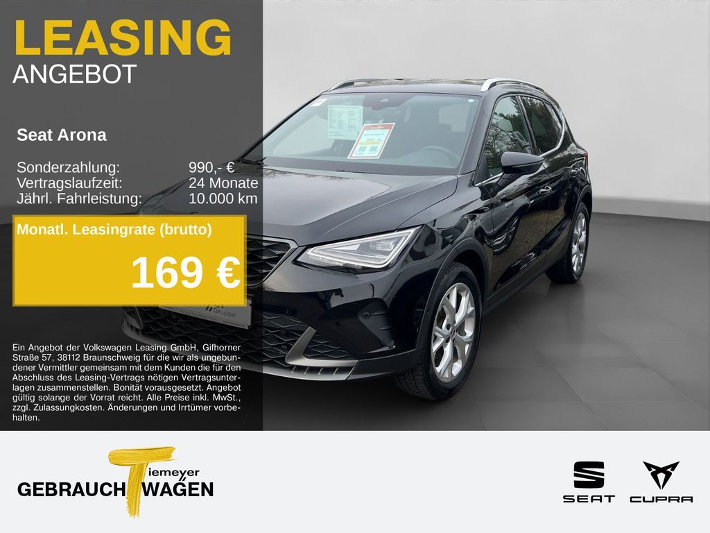 Seat Arona 1.5 TSI DSG FR AHK KAMERA PARKLENK LED NAV Leasing