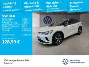 Volkswagen ID.4 GTX mit Entertainment-Paket 4Motion Navi Sprachbedienung Spurhalteassistent DAB+ Leasing
