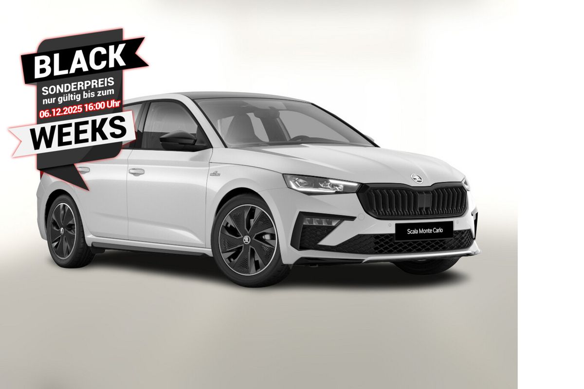 Skoda Scala TSI 150 DSG MonteC Pano Matrix Nav Kam SHZ Auto-Abo privat Auto-Abo