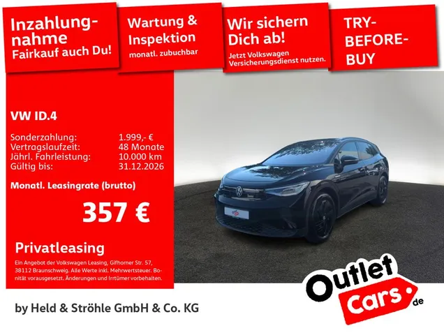 Volkswagen ID.4 Pro PANO WÄPU IQ-LED NAVPRO KAM ACC SHZ