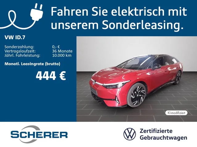 Volkswagen ID.7 GTX 4MOTION 86 kWh | SOH 98% | 360° | AHK |