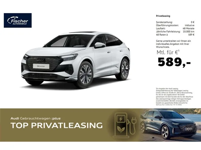 Audi Q4 e-tron Sportback Advanced qu. P-Dach/W-Pumpe