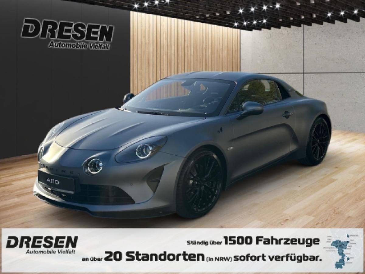 Alpine A110 GTS Aero-Paket*Ablage-Paket*18''GT-Race schwarz/satiniertes Finish* Leasing