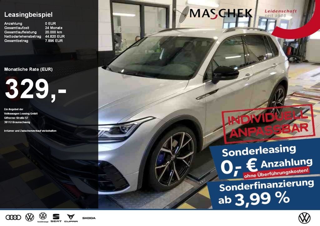 Volkswagen Tiguan R *Sonderleasing* *AKRAPOVIC* Black LM21 Leasing