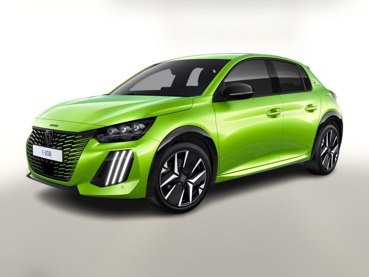 Peugeot 208 51 kWh GT 11kW-OBC Nav Keyl WärmeP 360° PDC Auto-Abo privat Auto-Abo