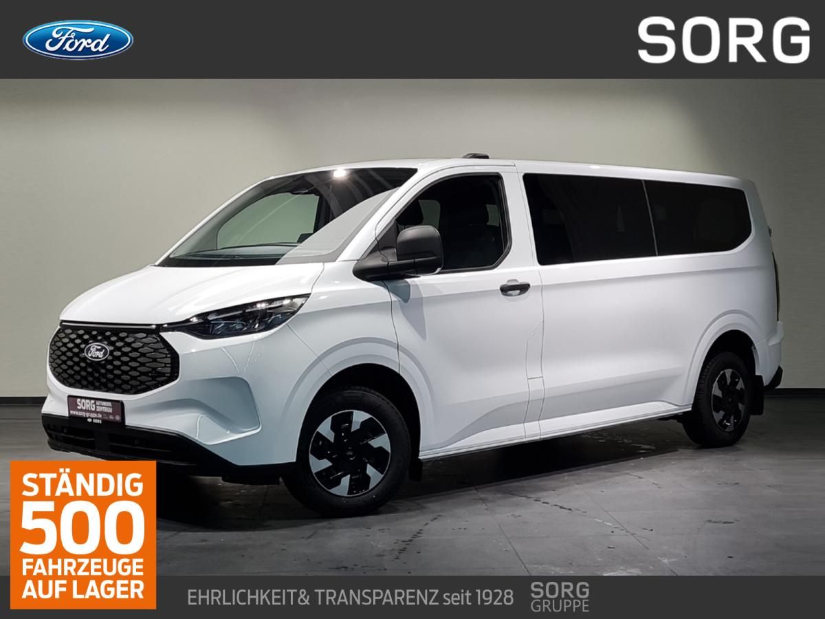 Ford Transit Custom 340L1-Trend 🔋 BEV ⚡ 9-Sitzer 💥 Frozen-White ⚡- 6.000€ E-Auto-Förderung als Anzahlung Leasing