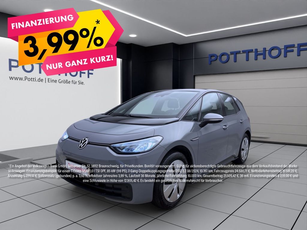 Volkswagen ID.3 PURE PERFOMANCE NAVI KLIMA PDC LED Leasing