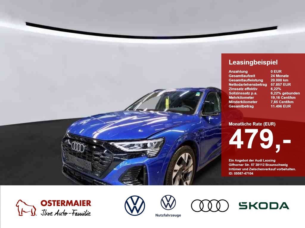 Audi Q8 e-tron Sportback S-LINE 55 QUATTRO 408PS. MAT Leasing