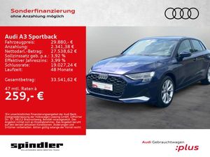 Audi A3 Sportback advanced TDI S-tronic / Navi+, LED