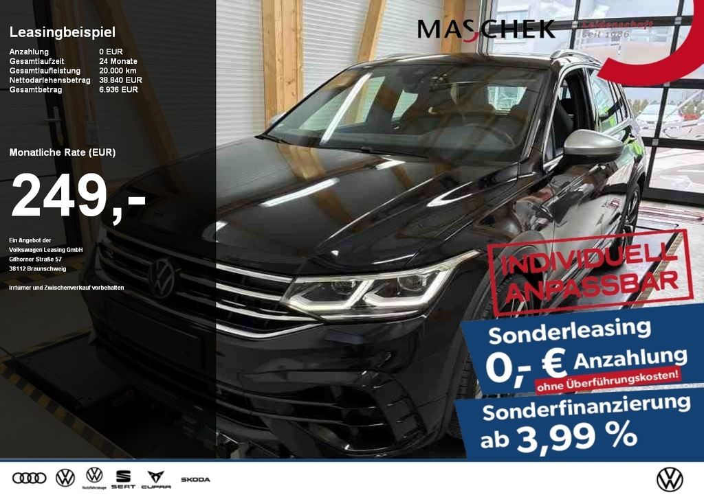 Volkswagen Tiguan R Sonderleasing Matrix DCC Sitzh. CarPlay Leasing