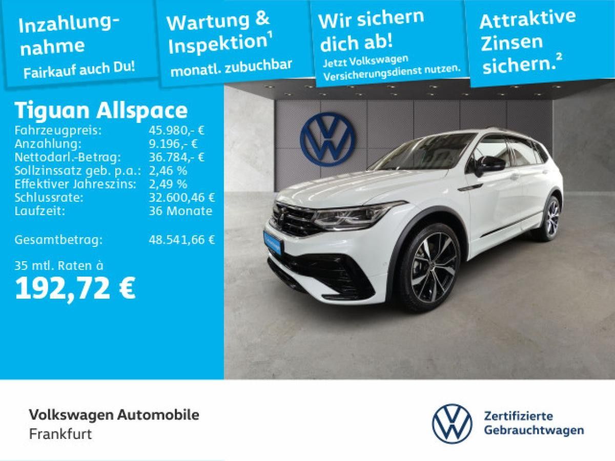 Volkswagen Tiguan Allspace 2.0 TDI DSG 4Motion R-Line Navi IQ.Light DAB+ FrontAssist Leasing