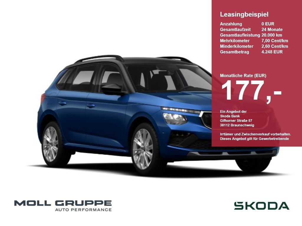 Skoda Kamiq 1.5 TSI DSG Selection ACC AHK EL.HECK KAM Leasing