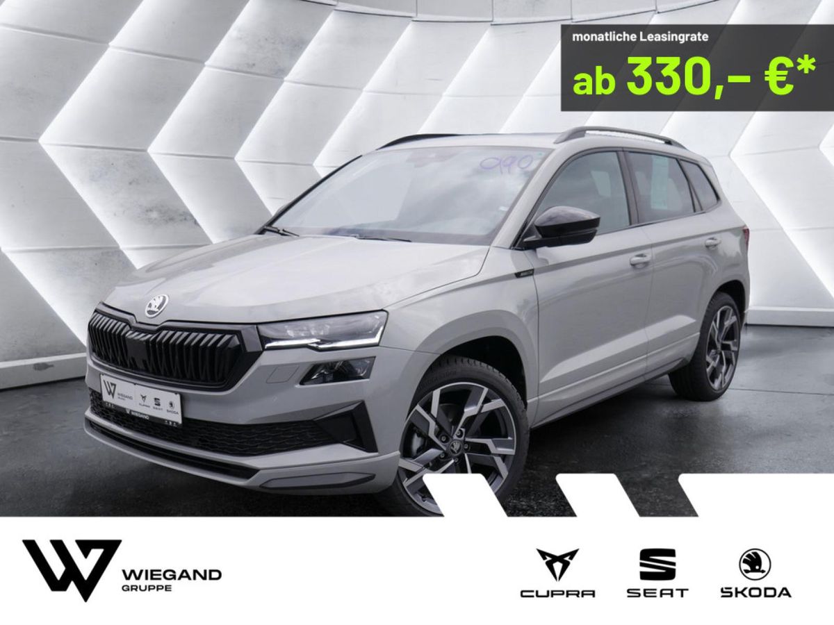 Skoda Karoq 2.0 TSI DSG 4X4 Sportline AHK PANO MATRIX-LED *913* Leasing