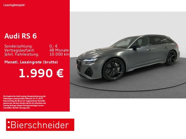 Audi RS6 Av performance VOLL! MATT 22 AHK B&O HuD PAN Leasing