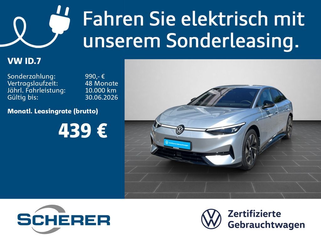 Volkswagen ID.7 Pro 360°KAMERA MATRIX ACC AHK Leasing