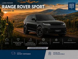 Land Rover Range Rover Sport D250 DYNAMIC SE - 23 ZOLL GLOSS BLACK  - WINTERPAKET- PANO - TECHNOLOGIEPAKET - BLACK PACK