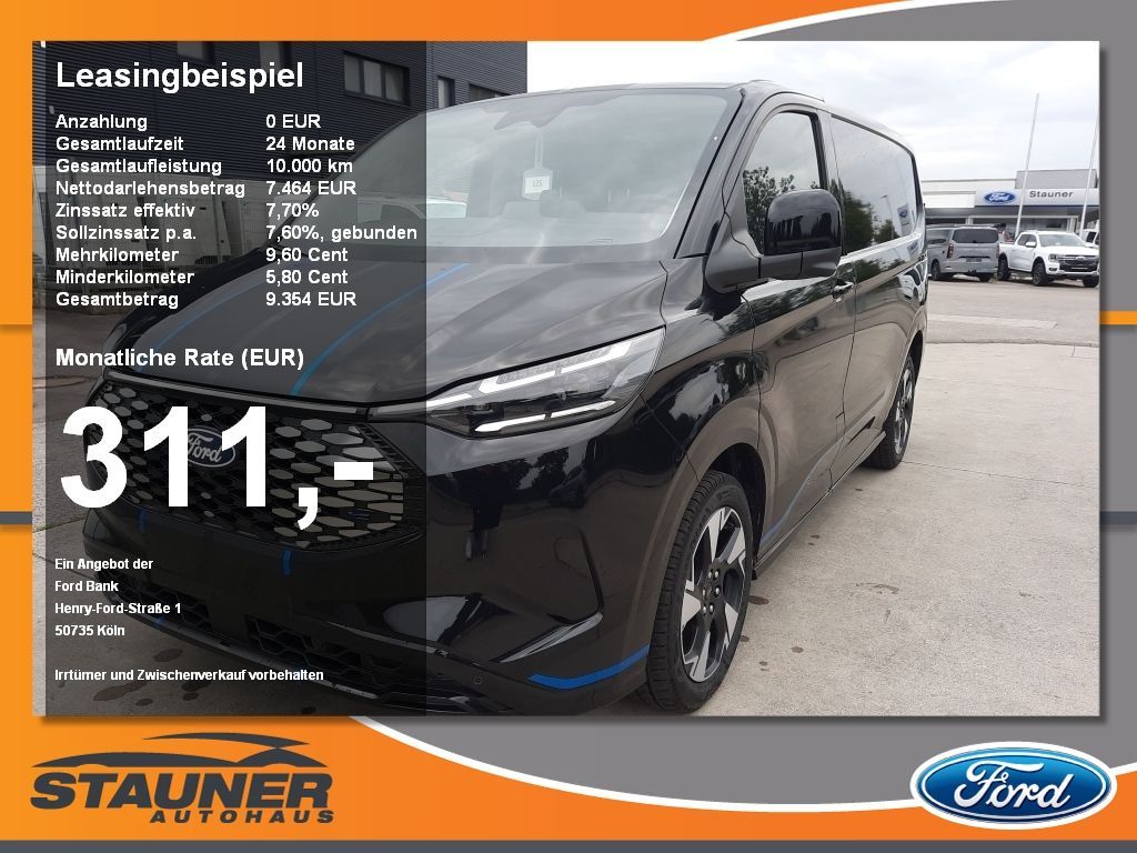 Ford Transit Custom 320L1 Sport Elektro 70 KWH AHK B& Leasing