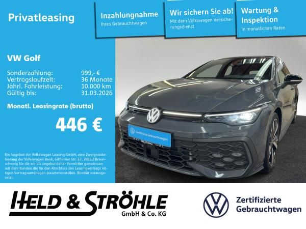 Volkswagen Golf GTE Black Style 1.5TSI eHybrid AHK HuD PANO Leasing