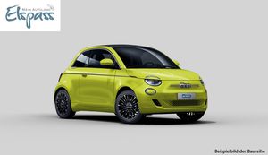 FIAT 500e Cabrio La Prima große Batterie (42 kWh) LED NAVI SHZG KAMERA 360°PDC Leasing