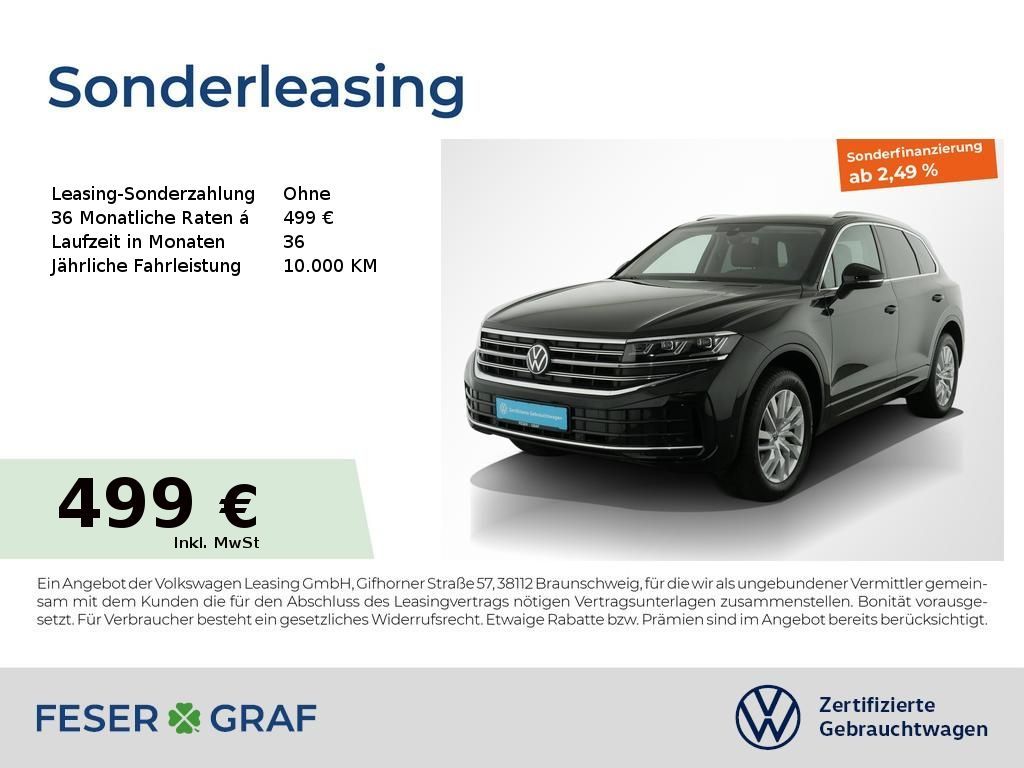 Volkswagen Touareg Elegance 3.0 TDI Navi AHK Kamera SiHz Leasing