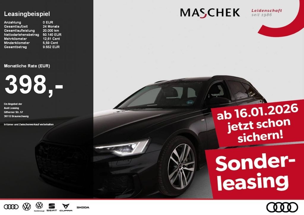 Audi A6 Avant TFSIe S line Sonderleasing Matrix HUD Leasing
