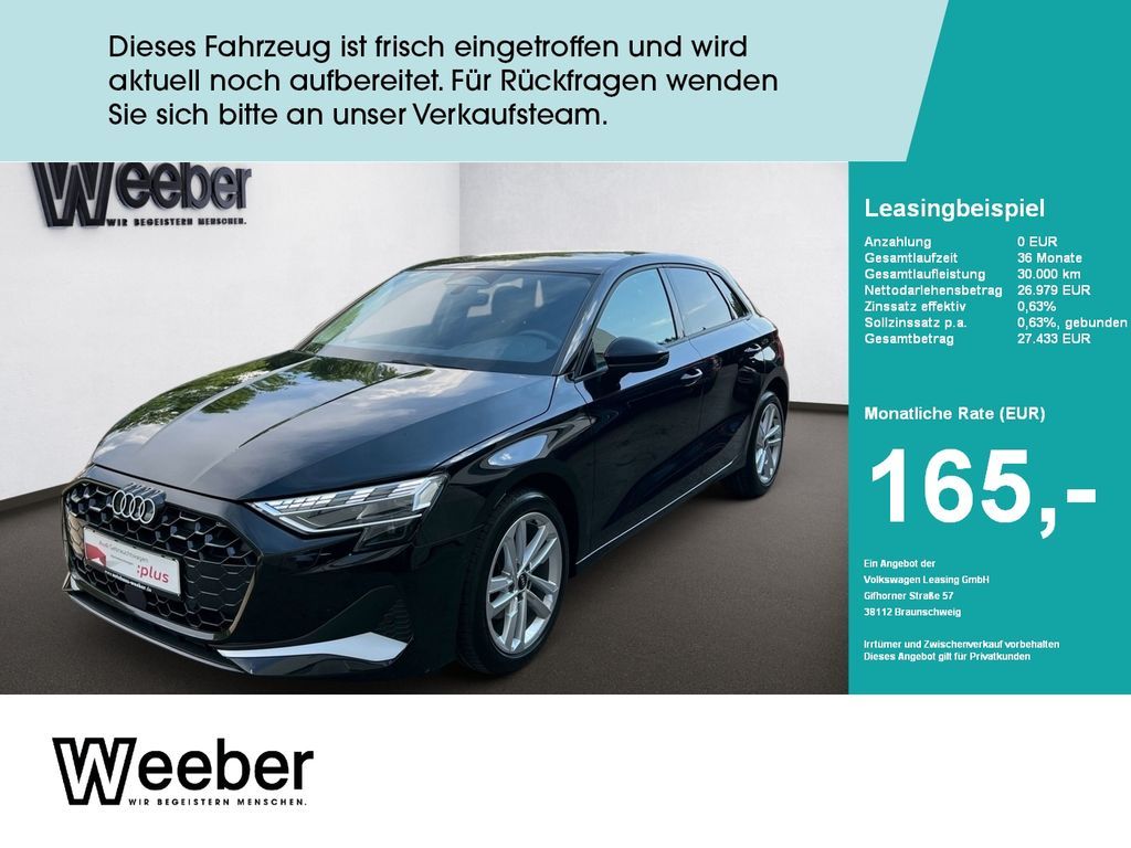 Audi A3 Sportback advanced *GRA*APP CONNECT*VORB. AHK Leasing