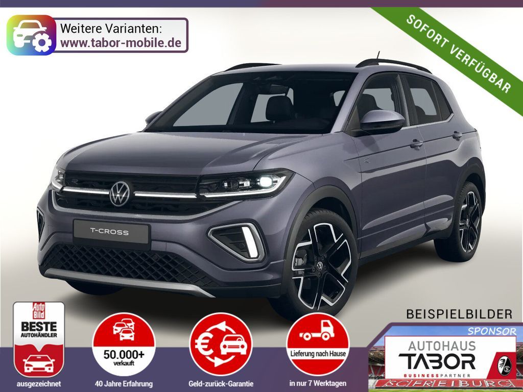Volkswagen T-Cross R-Line Matrix 18Z Kam SHZ UVP-32%* Leasing