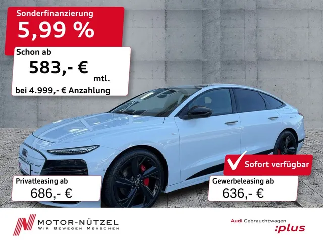 Audi A6 Sportback e-tron perf. S-LINE MATRIX+B&O+PANO