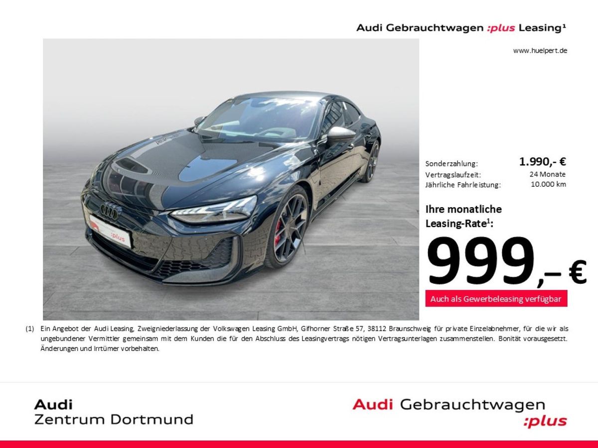 Audi RS e-tron GT performance quattro AKTIVFAHRWERK CARBONDACH LASERLICHT KERAMIKBREMSE Leasing