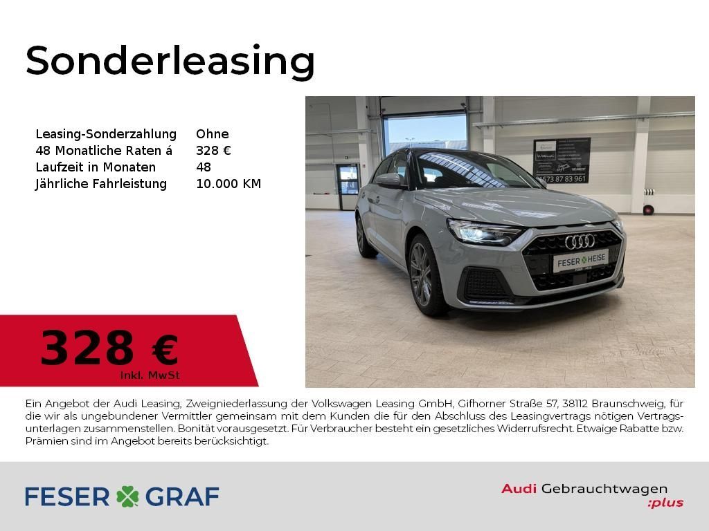 Audi A1 Sportback Advanced 30TFSI LED/Einparkhilfe/Kl Leasing