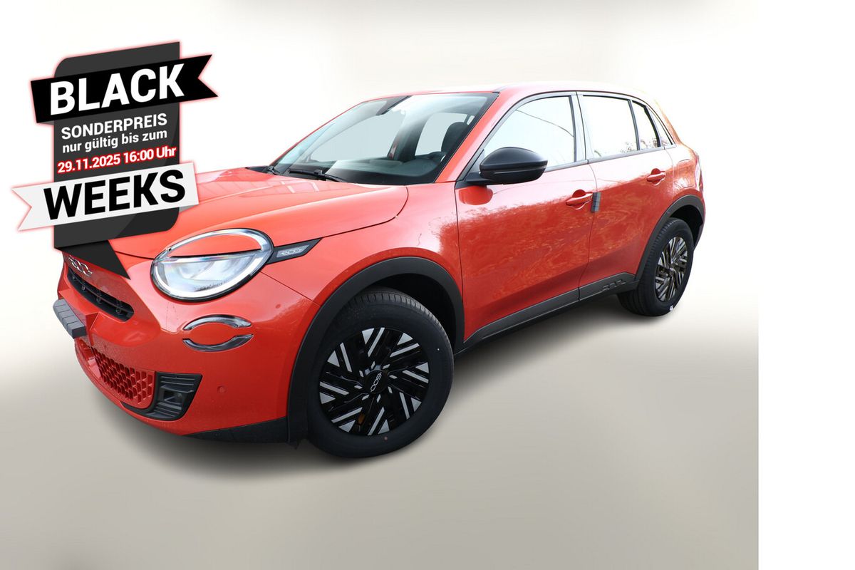Fiat 600 MHEV 110 DCT Nav SHZ KeyL LED Kam PDC CarP Auto-Abo privat Auto-Abo
