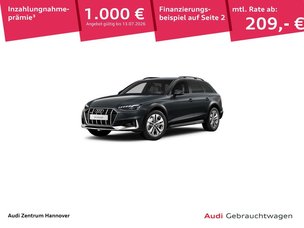 Audi A4 allroad quattro 40 TDI Kamera Navi virtual LE Leasing
