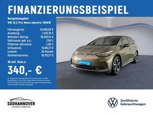 Volkswagen ID.3 Pro Move electric 150kW RearView+LED+PDC