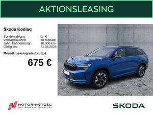 Skoda Kodiaq iV SportLine AHK DCC LED RFK NAVI SHZ PDC