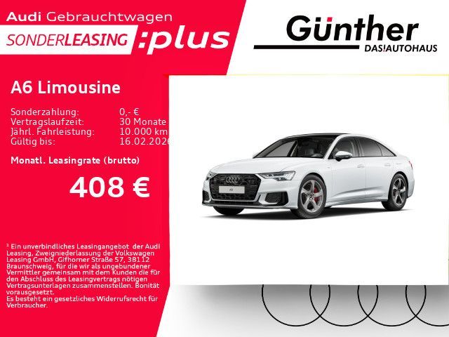 Audi A6 Limousine 55 TFSIe S LINE QUATTRO+WINTERRÄDER Leasing