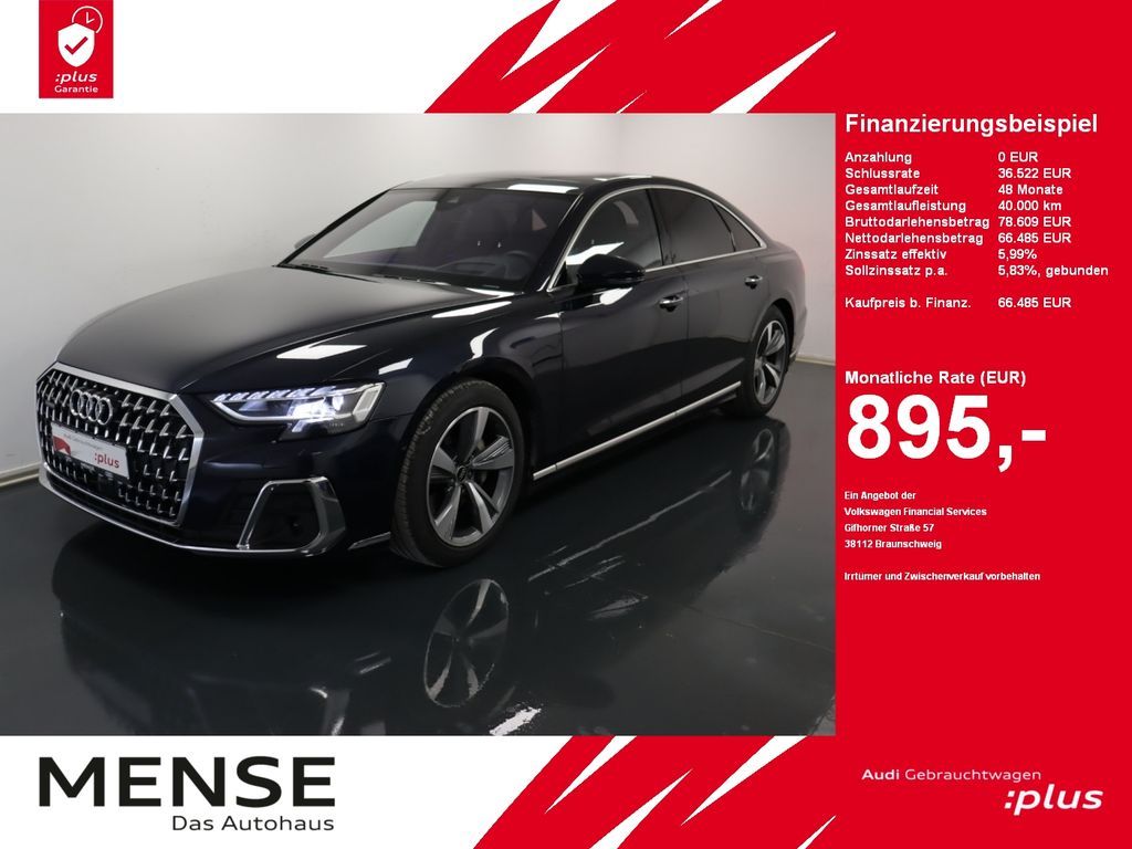 Audi A8 50 TDI quattro |Matrix|Luft|Pano|ACC|STH|HUD Leasing