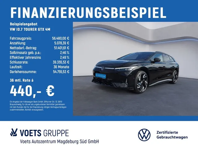 Volkswagen ID.7 TOURER GTX 4M IQ-LIGHT+DCC+AHK+EASY O+AREA