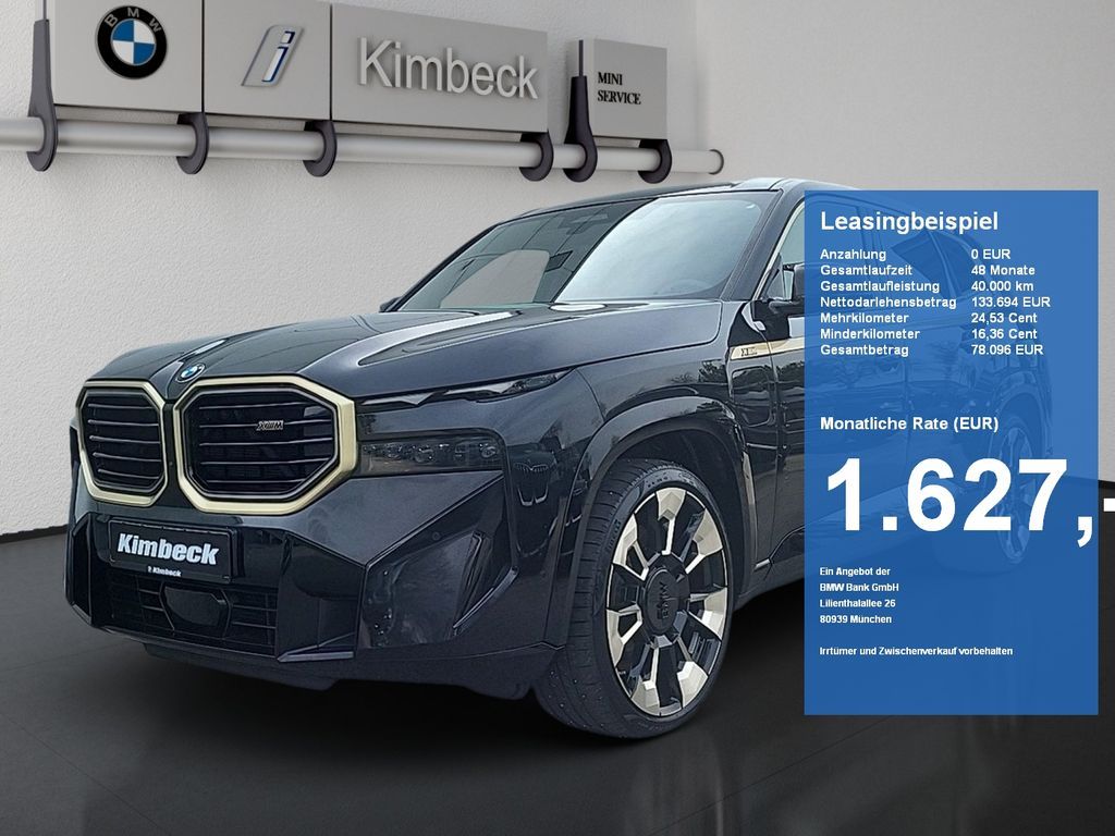 BMW XM Massage Sitzbelüft ACC 360° HeadUp SoftClose Leasing