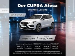 Cupra Ateca 2.0 TSI 140kW 4Drive DSG 🔥SOFORT VERFÜGBAR - ZULASSUNGSPFLICHT BIS 30.09.🔥