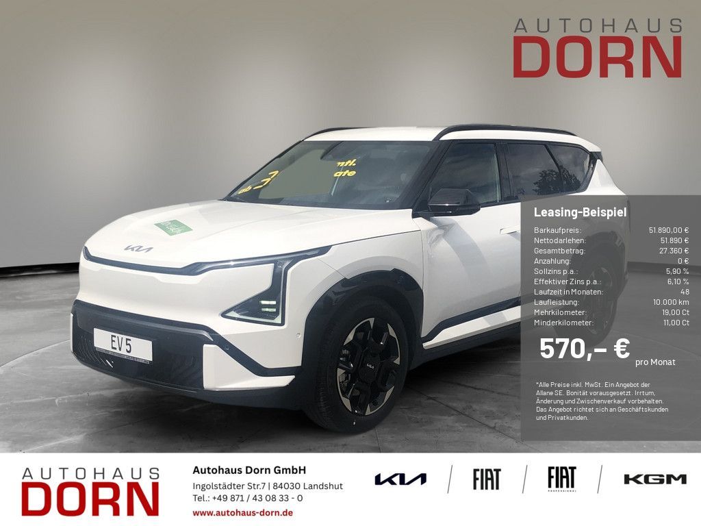 Kia EV5 GT-Line 81,4 kWh DriveWise-Paket Leasing